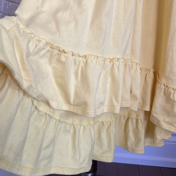 Yellow high-low dress - Picture 4 of 5